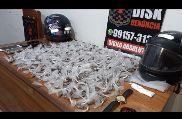 Traficante foge e abandona 500 porções de maconha e cocaína em Macapá