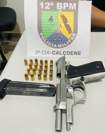 Foragido armado é detido e investigado por homicídio em bar