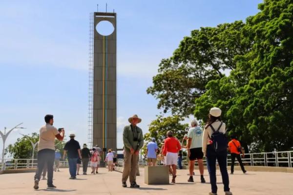 Governo do Amapá inicia revitalização do Monumento Marco Zero do Equador