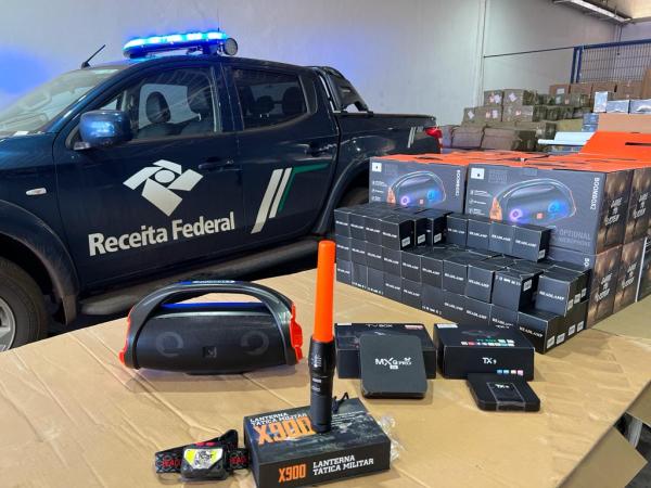 Receita Federal no Amapá apreende R$ 2 milhões e 100 mil de mercadorias